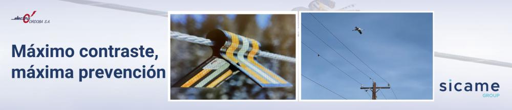 desviador para vuelo de aves by Sicame