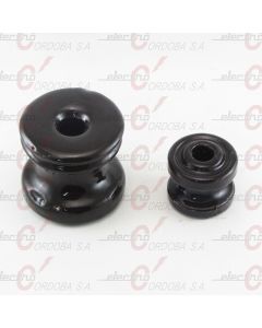 Mn 17-aislador roldana 76 x 76 mm.