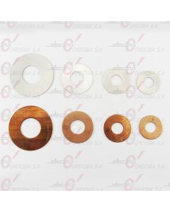 Arandela bimetalica al/cu. 7/16..