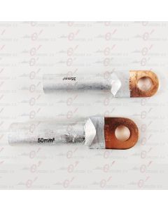 Terminal a Compresion Bimetalica